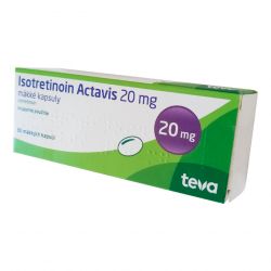 Изотретиноин Actavis (аналог Акненормин, Aknenormin) капс. 20мг 30шт в Чебоксарах и области фото