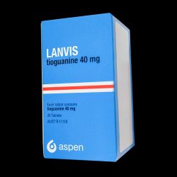 Ланвис (Тиогуанин) таблетки 40мг 25шт в Чебоксарах и области фото