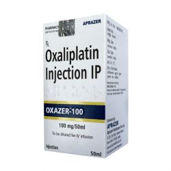 Оксалиплатин Oxazer конц. для приг. инъекц. р-ра 2мг/мл 50мл фл.100мг в Чебоксарах и области фото