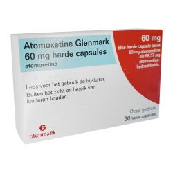 Атомоксетин 60 мг Европа :: Аналог Когниттера :: Glenmark капс. №30 в Чебоксарах и области фото