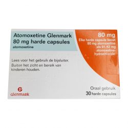 Атомоксетин 80 мг Европа :: Аналог Когниттера :: Glenmark капс. №30 в Чебоксарах и области фото