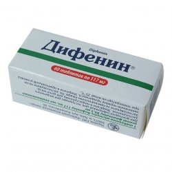 Дифенин (Фенитоин) таблетки 117мг №60 в Чебоксарах и области фото