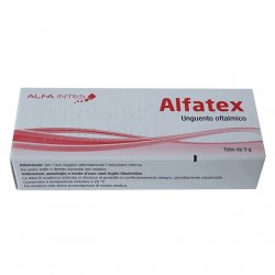 Альфатекс (Эубетал Антибиотико) глазная мазь 3г в Чебоксарах и области фото