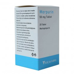 Мерпурин (Меркаптопурин) в  таблетки 50мг №25 в Чебоксарах и области фото