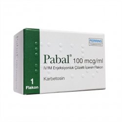 Пабал (Карбетоцин) р-р д/в/в и в/м введ 100мкг/мл амп 1шт в Чебоксарах и области фото