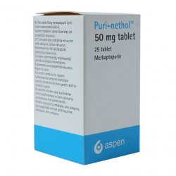 Пури-нетол (Пуринетол, Меркаптопурин) в таблетках 50мг N25 в Чебоксарах и области фото