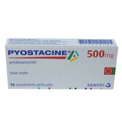 Пиостацин (Пристинамицин) таблетки 500мг №16 в Чебоксарах и области фото