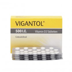 Вигантолеттен (Vigantol, Vigantoletten) 500МЕ 100шт в Чебоксарах и области фото